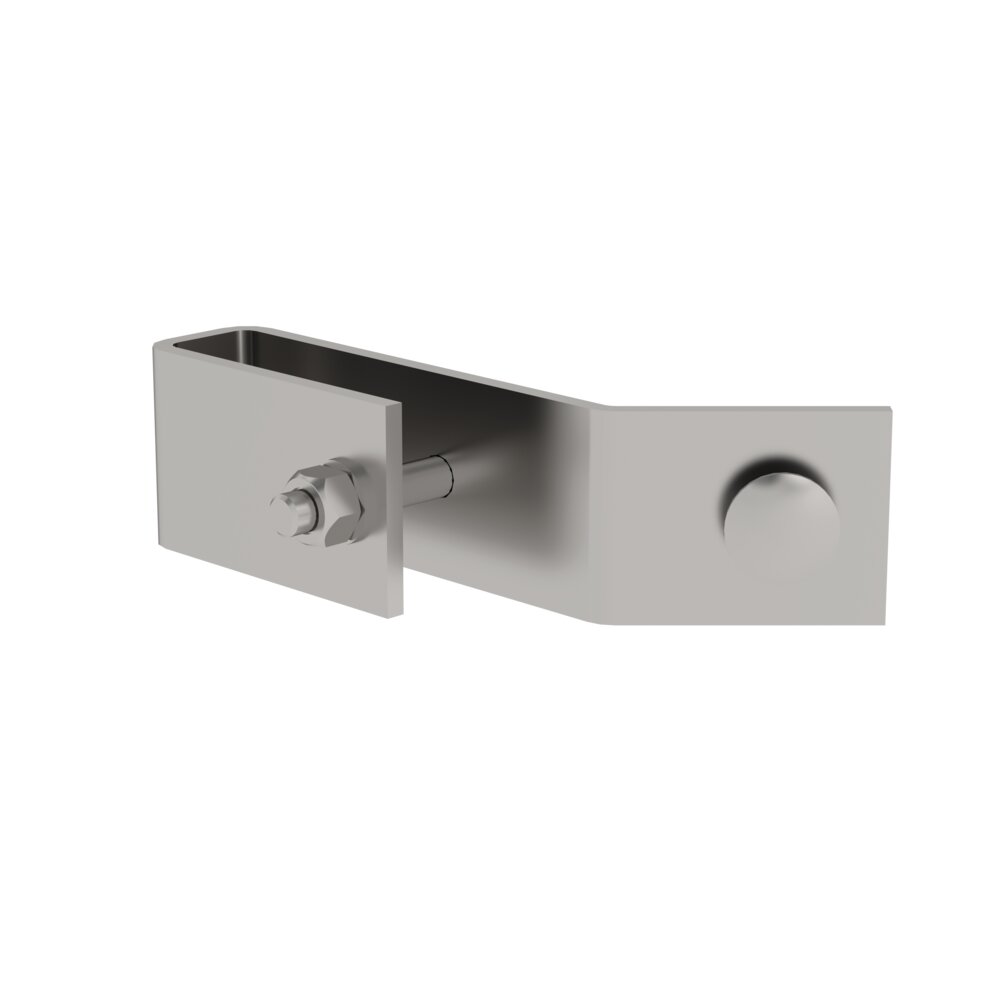 Munk Schienenbefestigung für Leiterholm Edelstahl aus der Kategorie Spezialleitern, Berufsspezifische Produkte mit der Artikelnr. 077567, Klammer