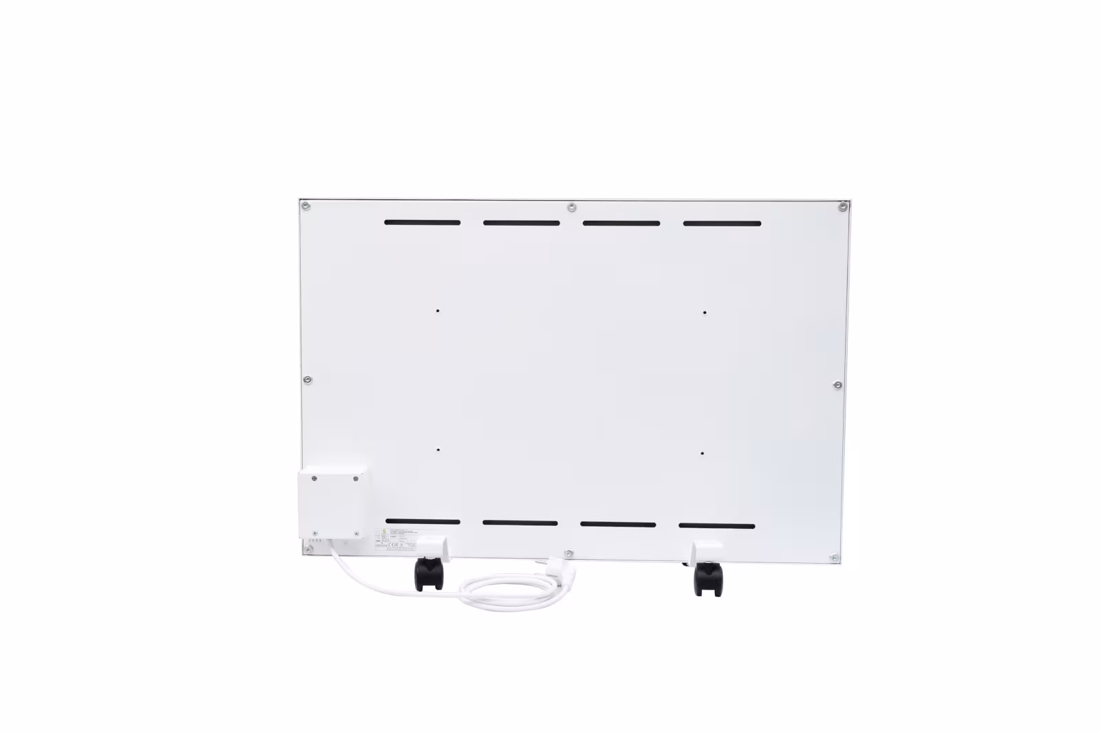 Infrarotheizung mobile Heizung inkl. Rollen und Raumthermostat 500 mm x 750 mm 500 Watt Weiß von Ximax mit der Artikelnr. 40025