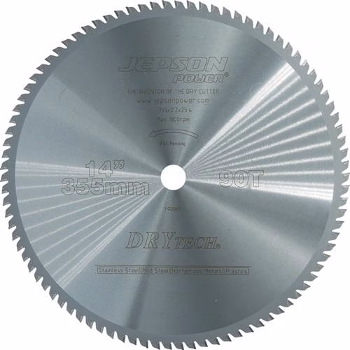 Metallkreissägeblatt 355/90Z Durchmesser 355mm Breite 2,2mm Hartmetall Bohrungs-Durchmesser 25,4mm JEPSON aus der Kategorie Kreissägeblatt mit der Teilenummer 4681346003