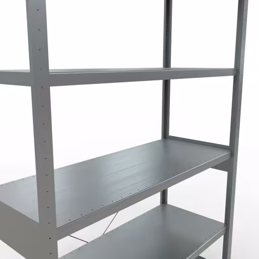 Stecksystem Grundregal 2500x1300x500 mm, Typ 250 kg, verzinkt von Schulte Lagertechnik aus der Kategorie Stecksystem