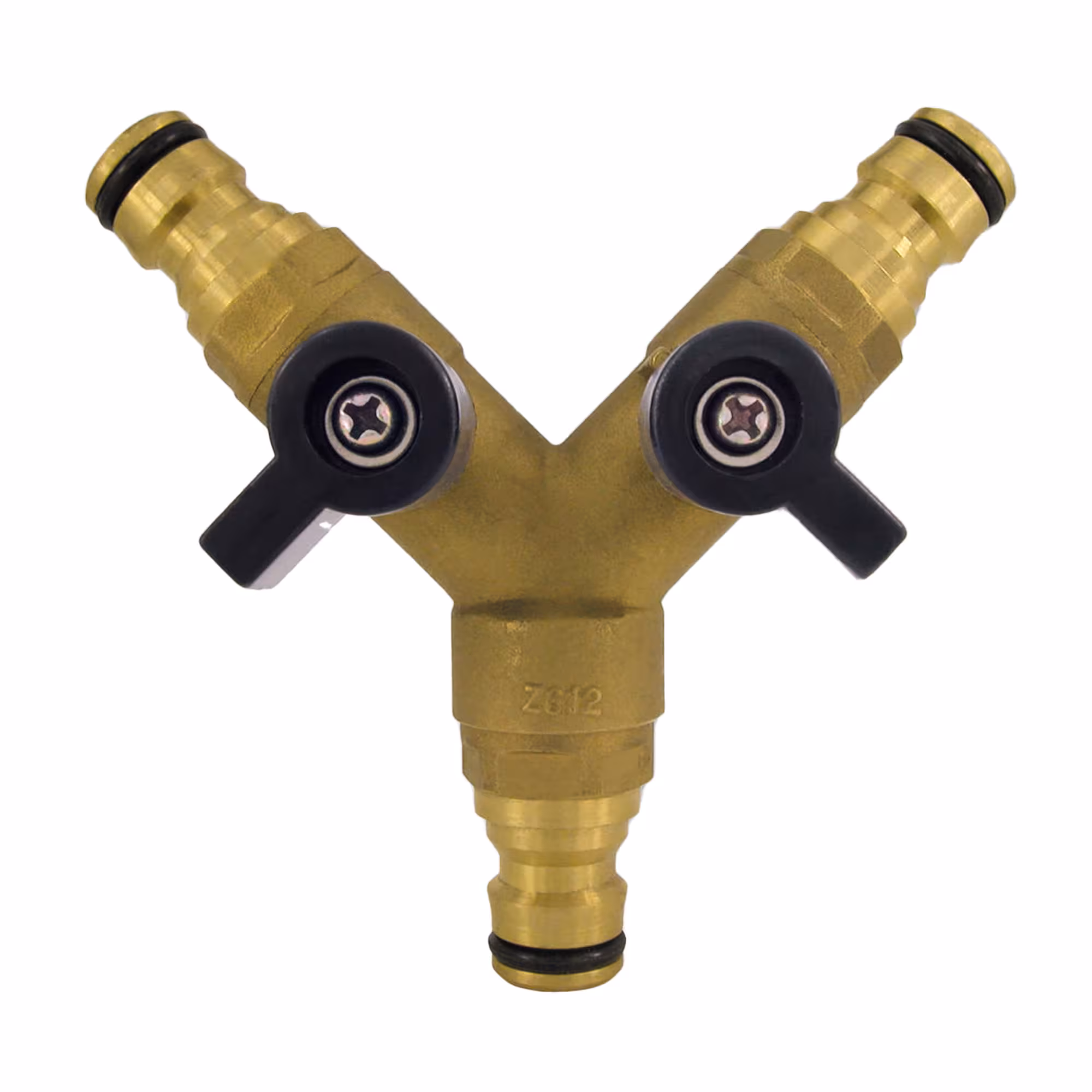 Y Verteilerstück Typ Ausführung: Y-Verteilerstück, 3x Steckkupplung aus der Kategorie Messing Steckkupplungen mit der Artikelnr. 53313