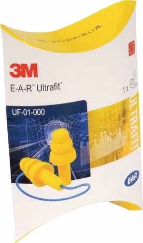 Gehörschutzstöpsel E-A-R™ Ultrafit™ EN 352-2:2020 SNR 29 dB 50 Paar/Karton 3M aus der Kategorie Gehörschutzstöpsel mit der Teilenummer 4000370300