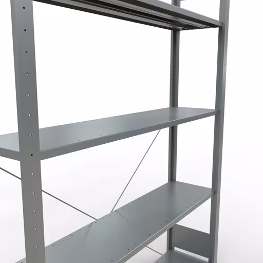 Produktbild Nr.15 des Artikels Stecksystem Grundregal 2000x1300x300 mm, Typ 150 kg, verzinkt aus der Produktreihe Stecksystem von der Marke Schulte Lagertechnik