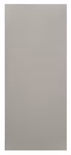 Vollblech-Seitenblende, 90 x 1300 x 600 mm (H x T), RAL 7035 lichtgrau aus der Kategorie Zubehör mit der Artikelnummer 25013