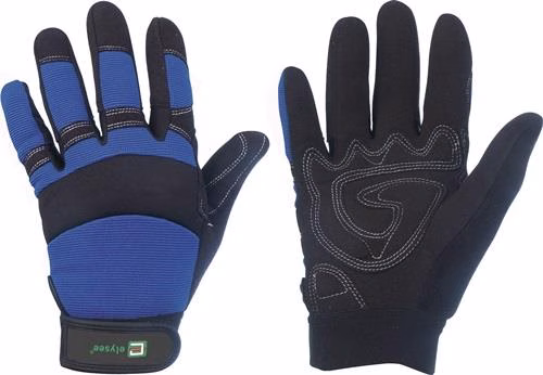 Kunstlederhandschuhe Master Größe 10 schwarz/blau Kunstleder aus der Kategorie Lederhandschuhe mit der Teilenummer 4000371075