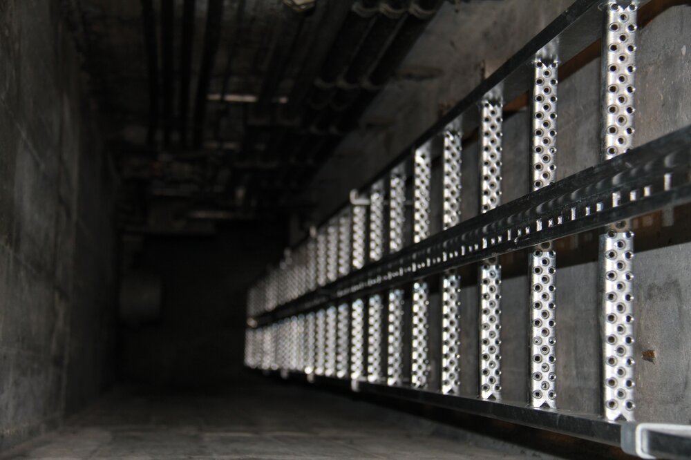 Milieubild 3818254 Munk Schachtleiter Edelstahl V4A 300mm Lichte Weite 15 Sprossen