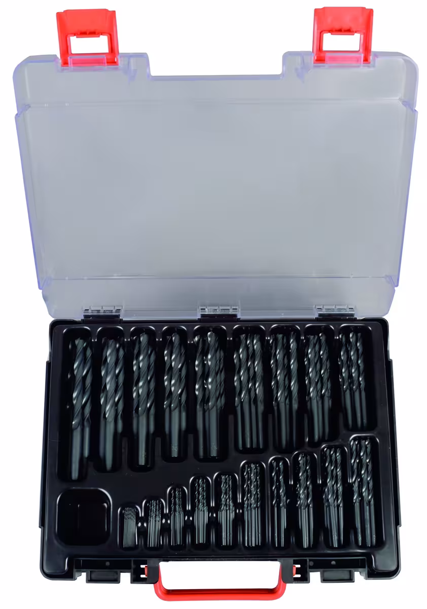 Bohrer-Magazin Kunststoff HSS-R 170tlg 1-10/0,5 mm ECO aus der Kategorie Bohrer mit der Artikelnummer 67600