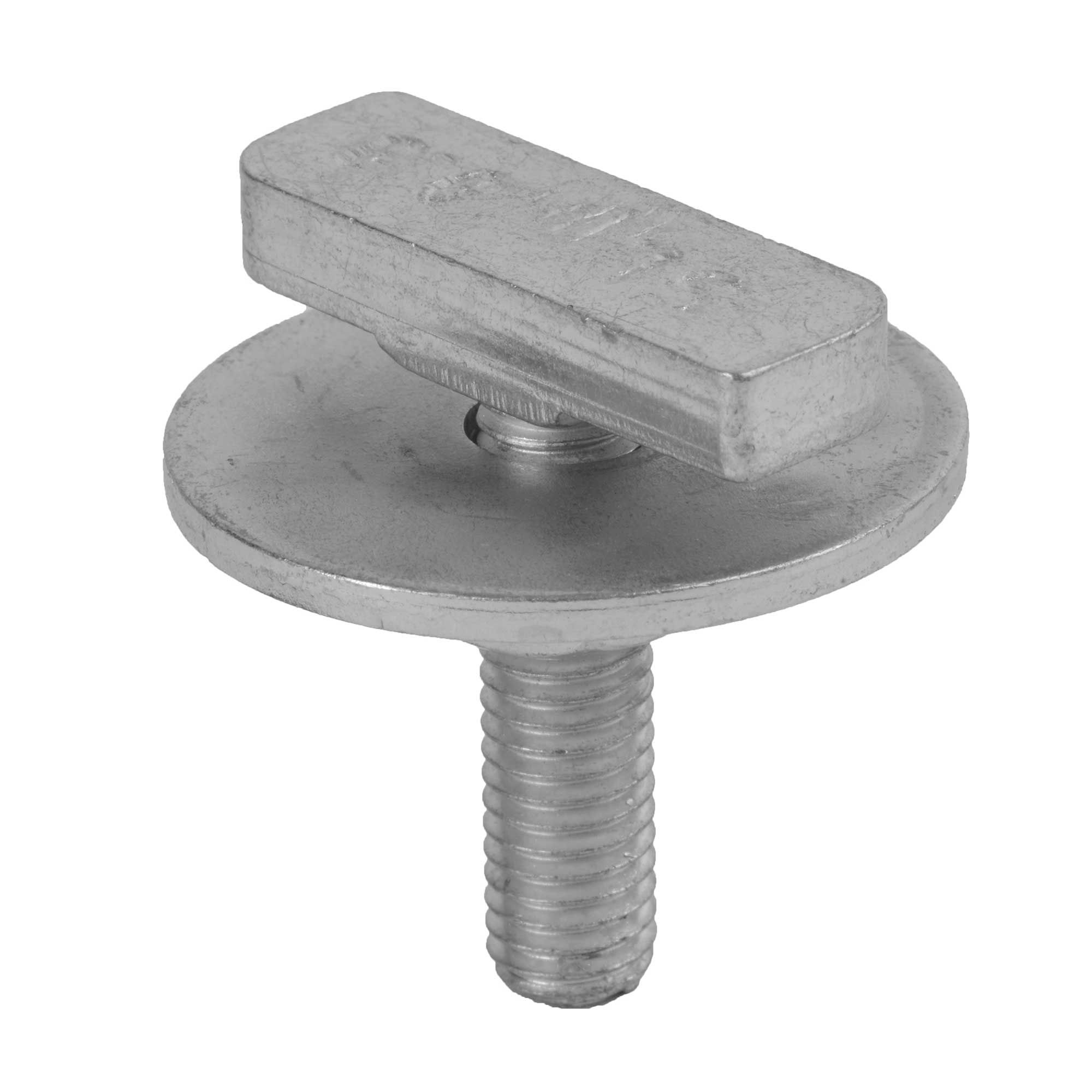 10 Stück - Hammerkopfbefestiger M8x35 Profil 38/40 Edelstahl A4