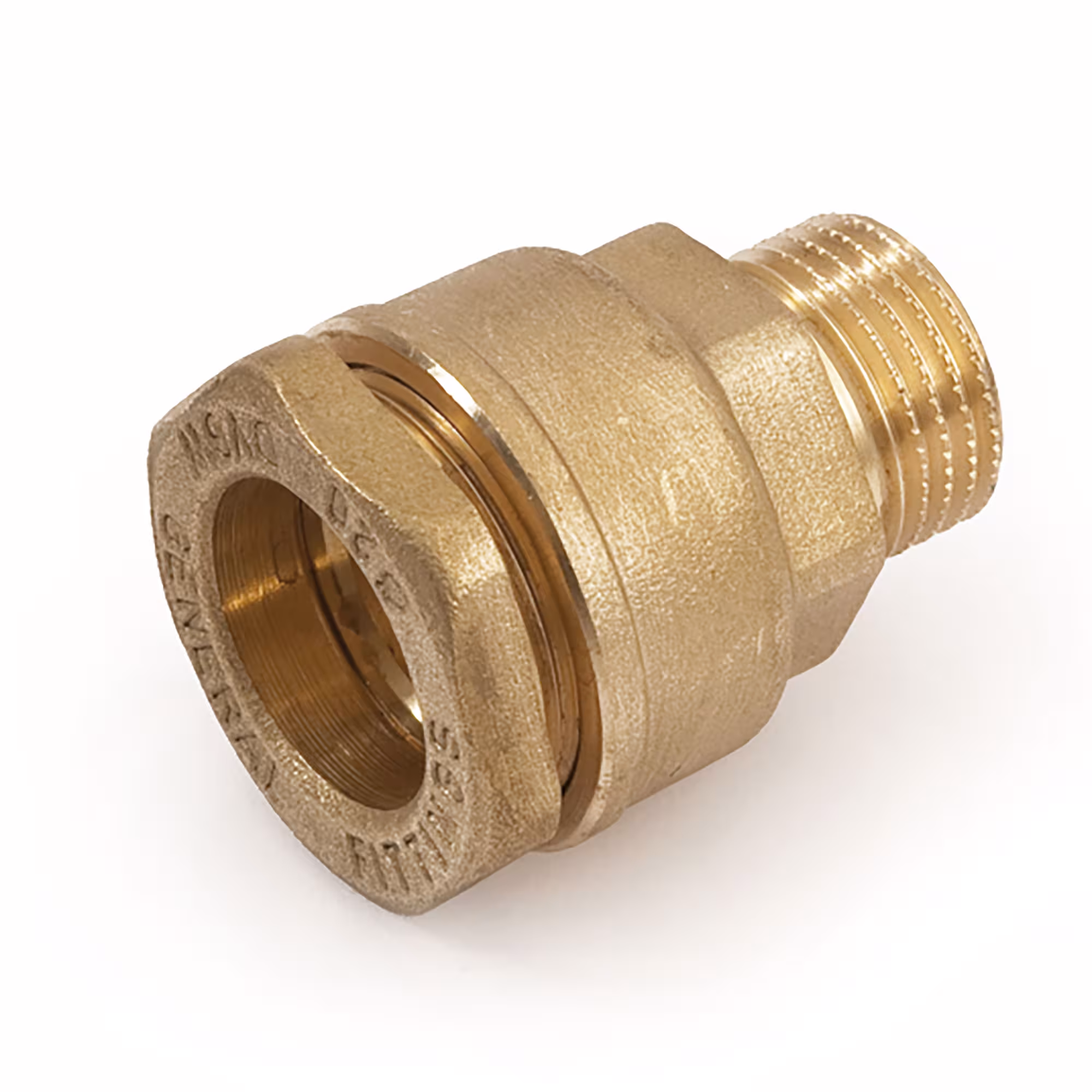 Übergänge von PE-Rohr auf Aussengewinde Typ Größe: 25 mm aus der Kategorie PE Rohr Messing Fittings mit der Artikelnr. 480001H052500A