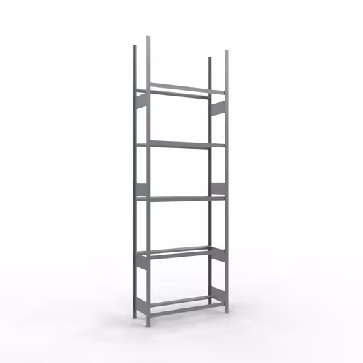 Grundregal, Räder-/Reifenregal, 3500 x 1150 x 400 mm, verzinkt, 5 Lagerebenen á 150 kg Fachlast pro Ebene aus der Kategorie Autoteilelagerung mit der Artikelnummer 20764