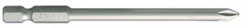 Bit für Kreuzschlitz-Schrauben PH 6,3 Typ Variante: 1/4" Bit L90 mm Phillips Nr 1 aus der Kategorie Bits & Bithalter mit der Artikelnr. 2901