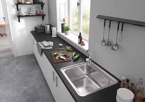 Detailbild 3996878 Hansgrohe Spültischmischer 150 Ausziehauslauf M427-H150 chrom