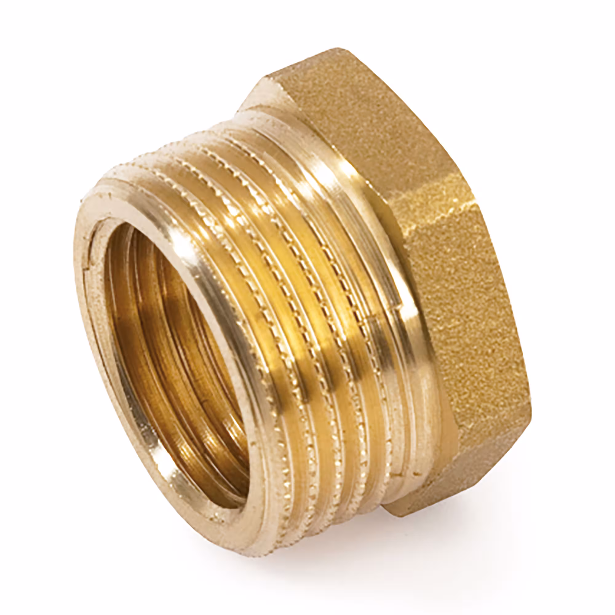 Reduzierstück 3/4" AG x 1/2" IG Messing von der Marke General Fittings Reduzierstücke von Aussengewinde auf Innengewinde Typ Größe: 3/4 Zoll Außengewinde auf 1/2 Zoll Innengewinde aus der Kategorie Messing Gewindefittings mit der Artikelnr. 260044H050400H