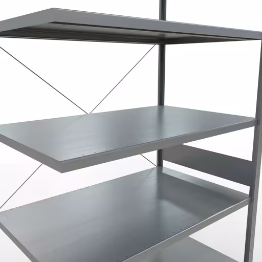 Abbildung Nr 12 des Artikels Stecksystem Anbauregal 3000x1300x800 mm, Typ 250 kg, verzinkt aus der Produktgruppe Stecksystem von der Marke Schulte Lagertechnik