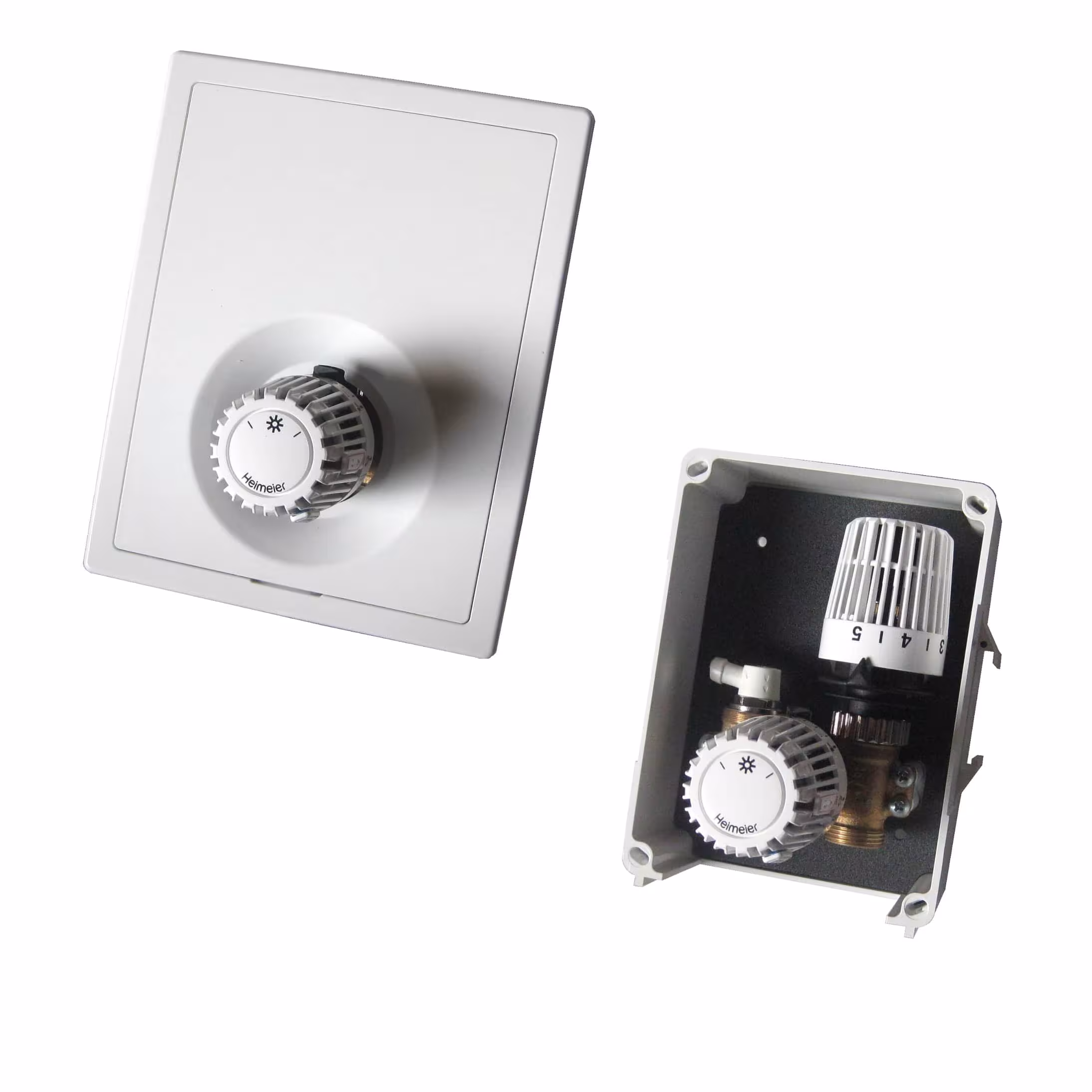 HoWaTech Duo Warmwasser Fußbodenheizung | Set mit Doppelrohr Heizmatte und Multibox K-RTL Heizfläche 2.5m² von HoWaTech mit der Artikelnr. 103021
