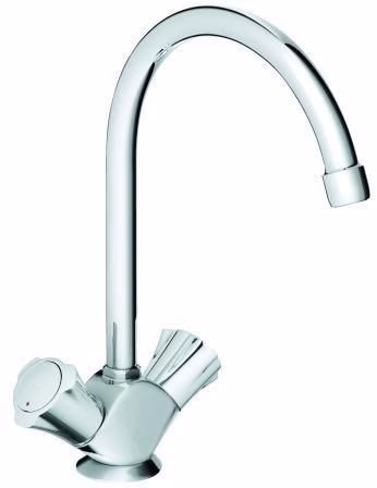 GROHE 2-Griff-Spültischbatterie Costa 31831 DN 15 chrom von der Marke Grohe GROHE 2-Griff-Spültischbatterie Costa 31831 DN 15 chrom aus der Kategorie Küchenarmaturen mit der Teilenummer 6000502435