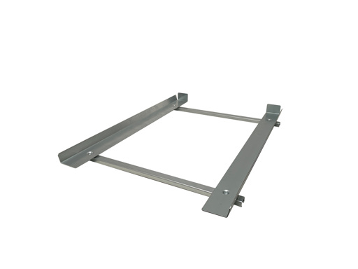 Containerauflagen-Set für Palettenregale, Holmtiefe 50 mm, 800 x 1100 mm (B x T), verzinkt von Schulte Lagertechnik aus der Kategorie Palettenregale