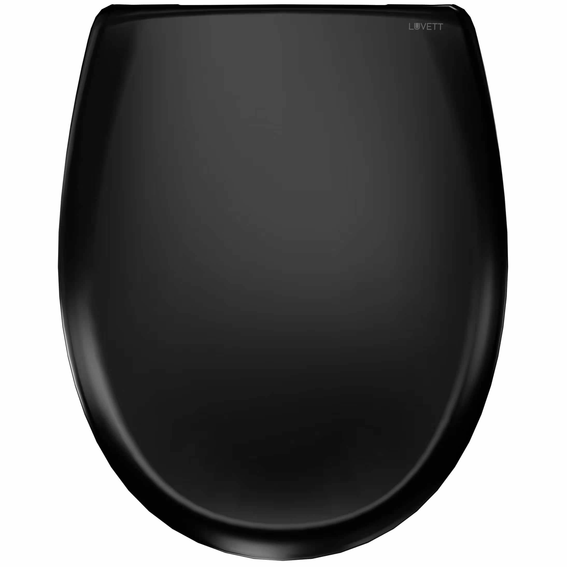 WC-Sitz C770 Schwarz oval mit Absenkautomatik von der Marke LUVETT aus der Kategorie Badkeramik