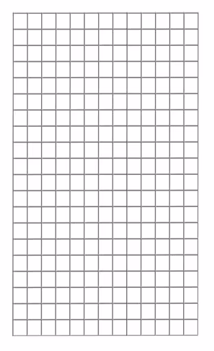 Drahtgitter-Rückwand 1000 x 650 mm (H x B), glanzverzinkt von der Marke Schulte Lagertechnik aus der Produktreihe Schraubsystem