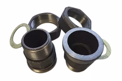 schwarze Gewindefittings schwarze Gewindefittings