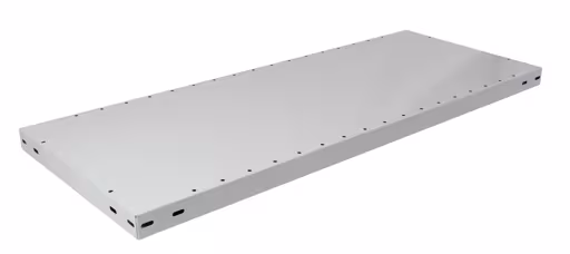Fachboden MULTIplus250, 750 x 400 mm, RAL 7035 lichtgrau, ohne Befestigungsmaterial aus der Kategorie Zubehör mit der Artikelnummer 37304