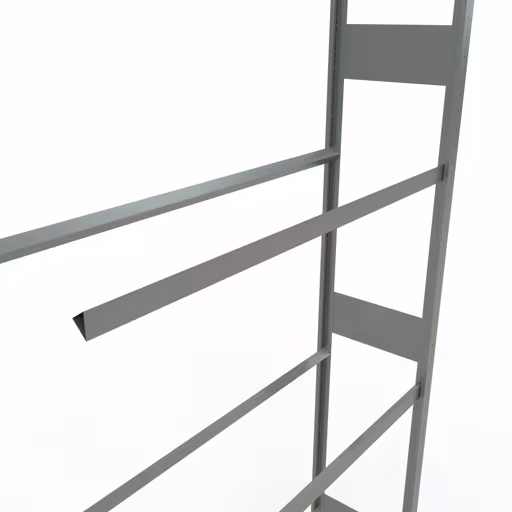 Abbildung Nr 13 des Artikels Anbauregal, Räder-/Reifenregal, 4500 x 1300 x 400 mm, verzinkt, 6 Lagerebenen á 150 kg Fachlast pro Ebene aus der Produktgruppe Fachbodenregale von der Marke Schulte Lagertechnik