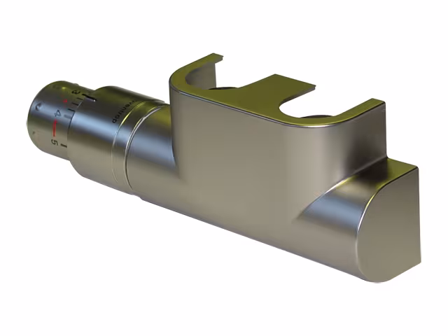 Armatur für Designheizkörper 50 mm Einrohr Eck RAL 9016, von der Marke PURMO PURMO Armatur für Designheizkörper 50 mm aus der Kategorie Thermostatventil mit der Artikelnr. AZ13SP004802833
