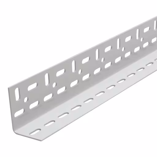 Winkelprofil 60x45x2 mm, 4000 mm, RAL 7035 lichtgrau, schraubbar von der Marke Schulte Lagertechnik aus der Produktreihe Schraubsystem