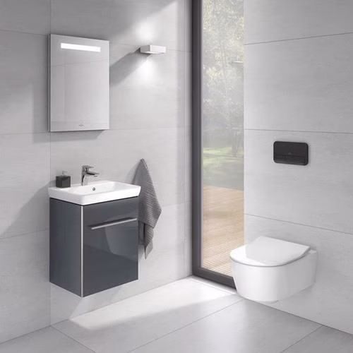 Detailbild 4028525 VILLEROY & BOCH Combi-Pack Avento 5656RS 370x530mm Oval Weiß Alpin CeramicPlus