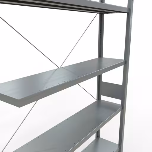 Abbildung Nr 13 des Artikels Stecksystem Anbauregal 3000x1300x300 mm, Typ 250 kg, verzinkt aus der Produktgruppe Stecksystem von der Marke Schulte Lagertechnik