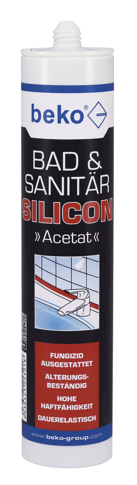 Bad & Sanitär Silicon »Acetat« 310 ml SILBERGRAU von Beko Bad & Sanitär Silicon »Acetat« 310 ml SILBERGRAU aus der Kategorie Silikon mit der Artikelnr. 225 13