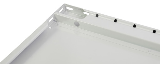 Fachboden MULTIplus150, 750 x 400 mm, RAL 7035 lichtgrau, ohne Befestigungsmaterial mit der Artikelnr. 37204 Fachboden MULTIplus150, 750 x 400 mm, RAL 7035 lichtgrau, ohne Befestigungsmaterial von Schulte Lagertechnik aus der Kategorie Stecksystem