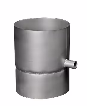 Einwandiges EW Rohrelement mit Kondensatablaufrinne D250 BL= 190 mm von Skoberne Einwandiges EW Rohrelement mit Kondensatablaufrinne D250 BL= 190 mm aus der Kategorie Edelstahl Abgassystem einwandig mit der Artikelnr. 670457