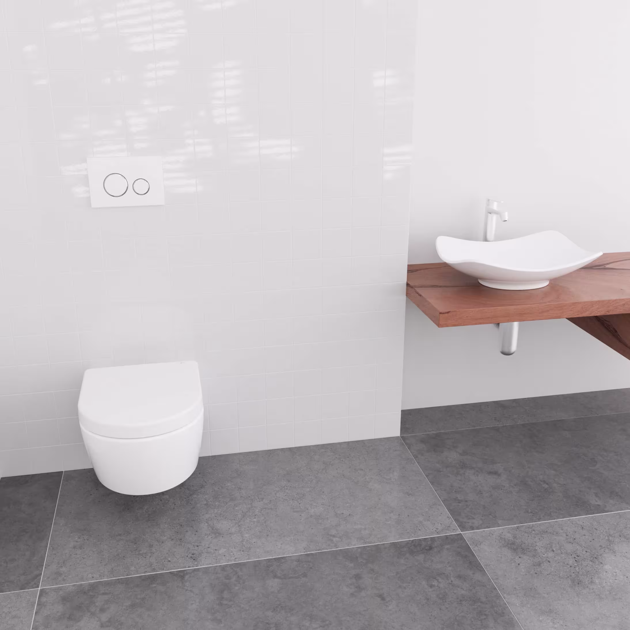 Kompakter WC-Sitz D700 Weiß D-Form mit Absenkautomatik u.a. ME by Starck, Laufen Pro von der Marke LUVETT aus der Produktreihe Badkeramik