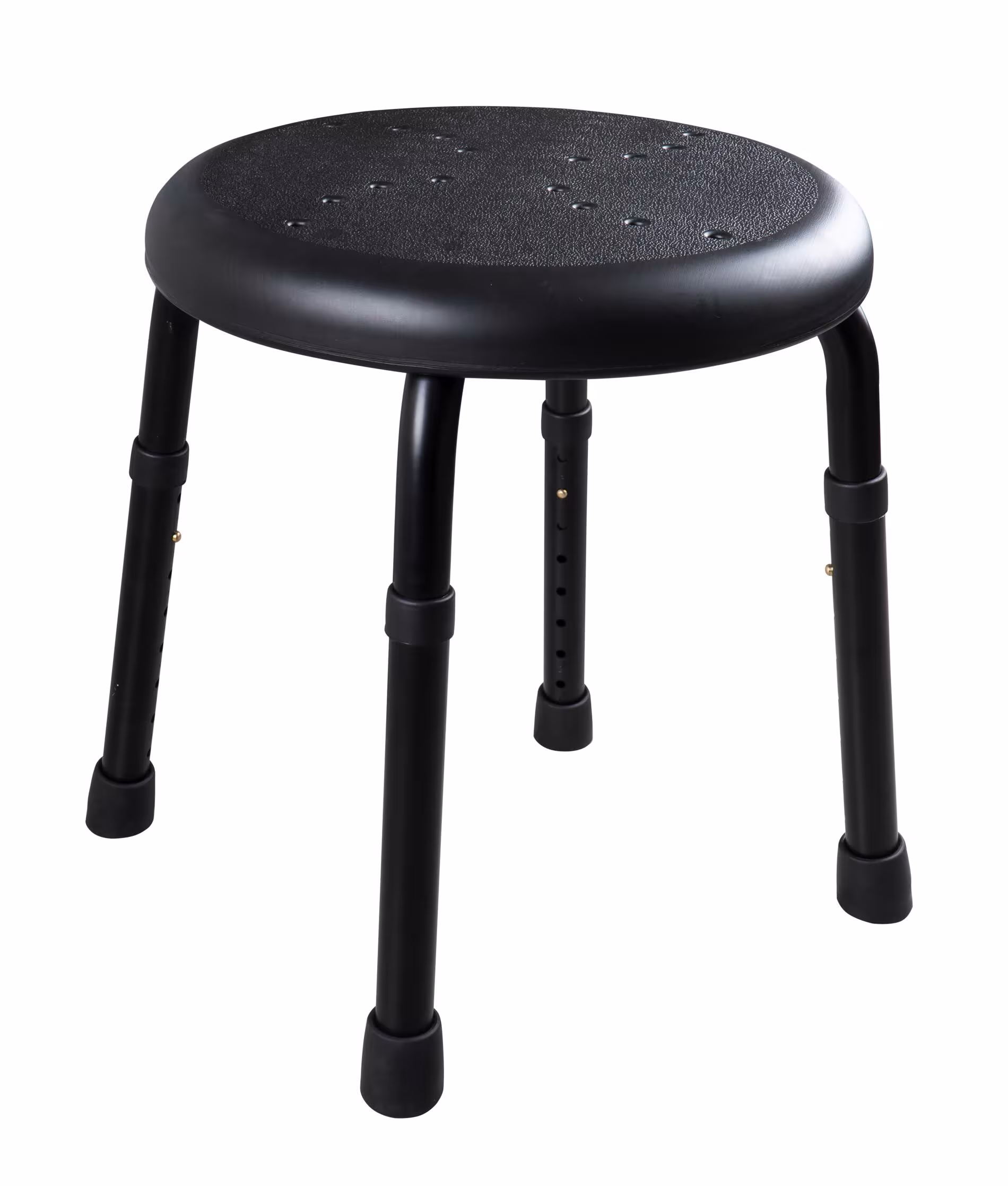 Bad-Hocker Go, schwarz, höhenverstellbar von der Marke Ridder Bad-Hocker Go, schwarz, höhenverstellbar aus der Kategorie Hocker, Stühle, Schemel mit der Artikelnummer A170110