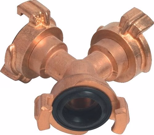 Y-Stück Schnellkupplung Messing Schlauch-Größe 9,5-38mm PROFEC aus der Kategorie Schlauchverbinder, Kupplungen und Anschlüsse mit der Teilenummer 4000300143