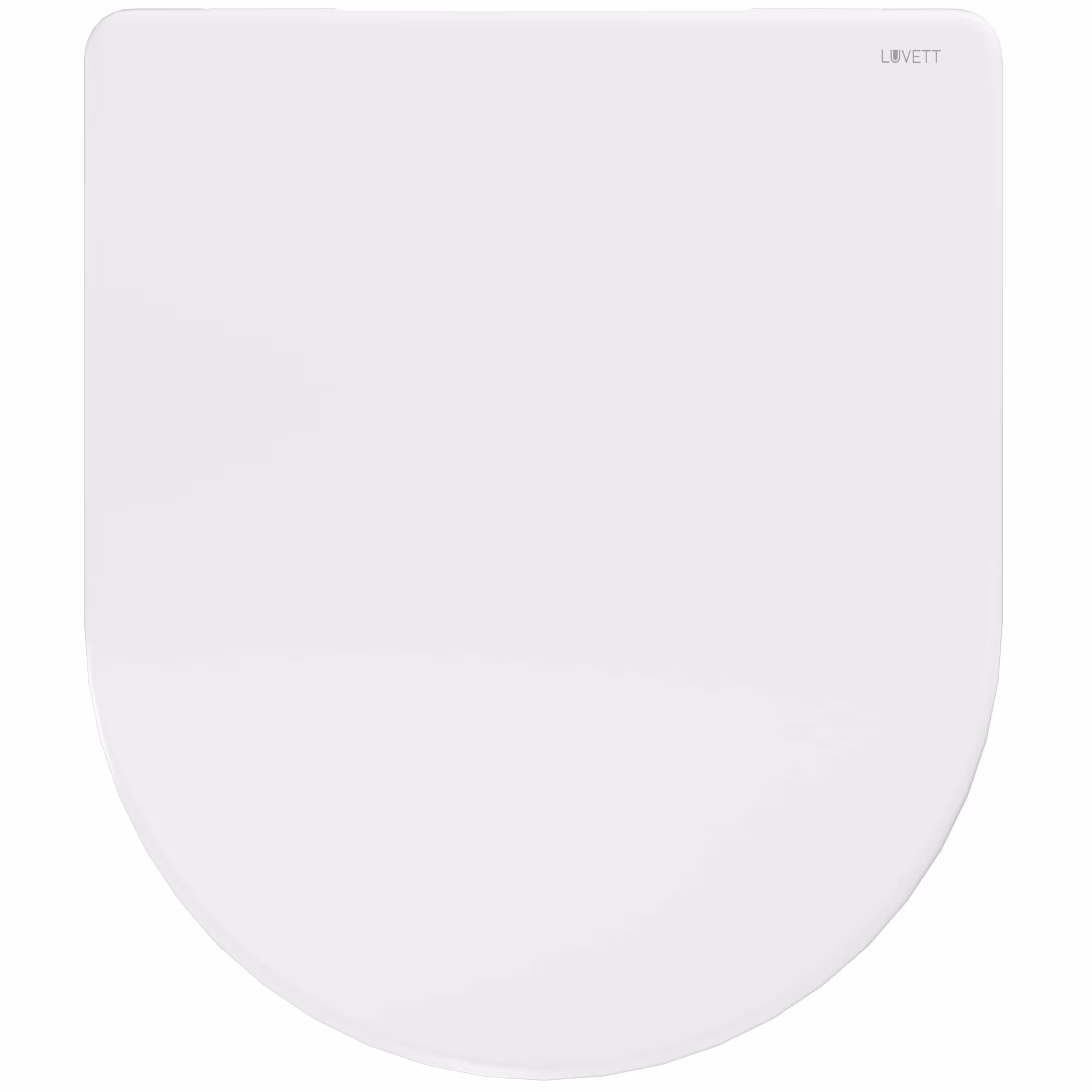 Kompakter WC-Sitz D700 Weiß D-Form mit Absenkautomatik u.a. ME by Starck, Laufen Pro von LUVETT mit der Artikelnr. 536174