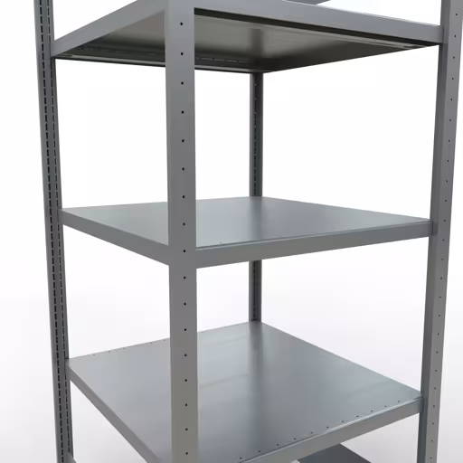 Abbildung Nr 12 des Artikels Grundregal, Fachbodenregal Stecksystem MULTIplus250, 2000 x 750 x 800 mm (HxBxT), 5 Fachböden, Längenriegel, verzinkt aus der Produktgruppe Stecksystem von der Marke Schulte Lagertechnik