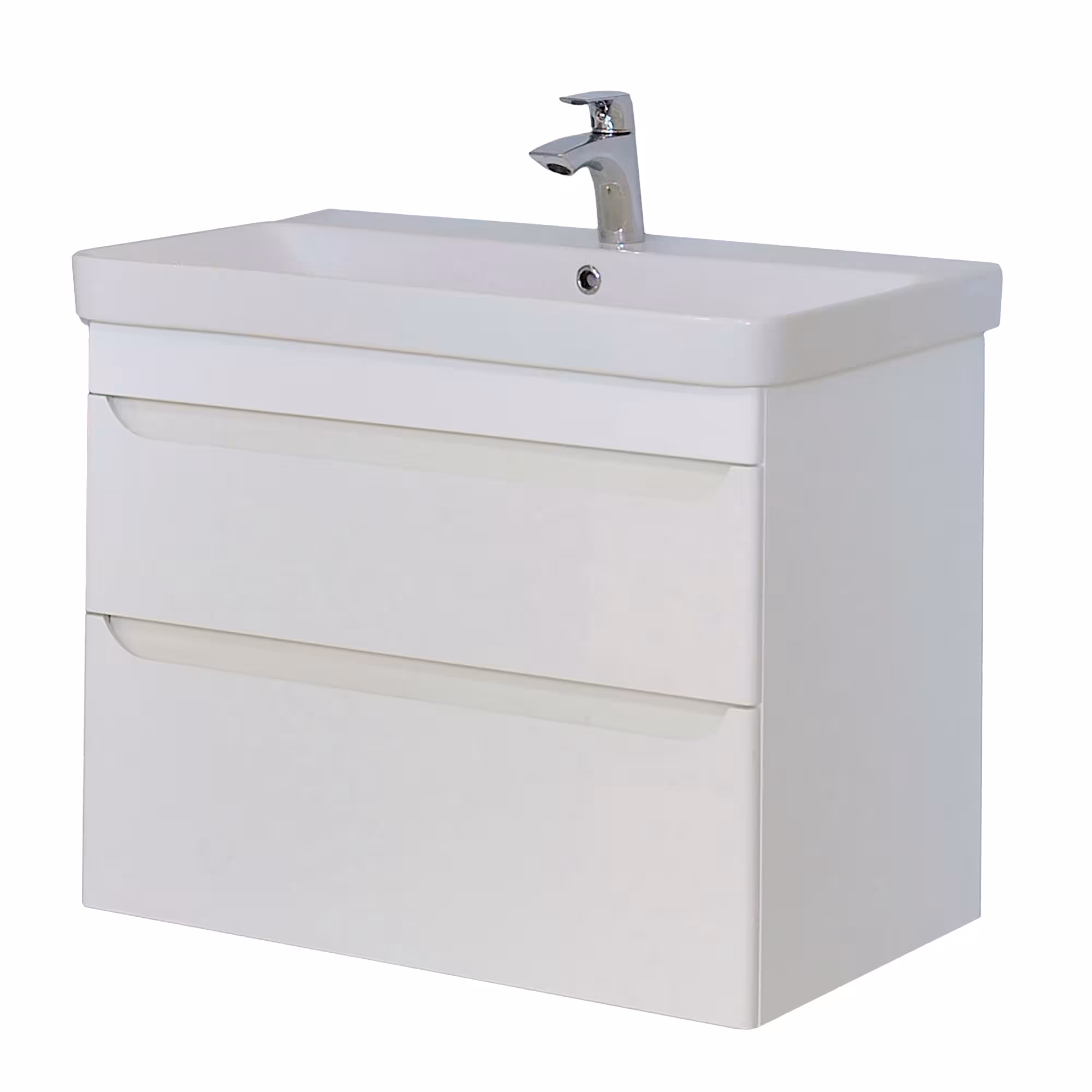 Möbelwaschtisch "LUXURY" 80cm Schubladenschrank aus der Kategorie Badmöbel-Sets mit der Artikelnummer 1989596