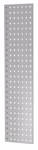 Lochplatten-Seitenblende, 90 x 1000 x 300 mm (H x T), RAL 7035 lichtgrau aus der Kategorie Zubehör mit der Artikelnummer 35665