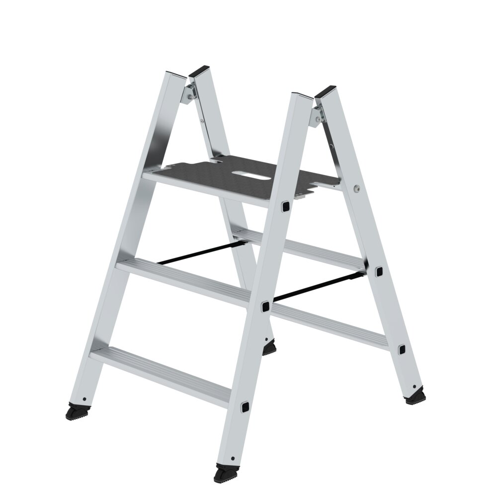 Munk Klapptritt beidseitig begehbar Alu natur aus der Kategorie Tritte mit der Artikelnr. 050183, Moebel, Stuhl