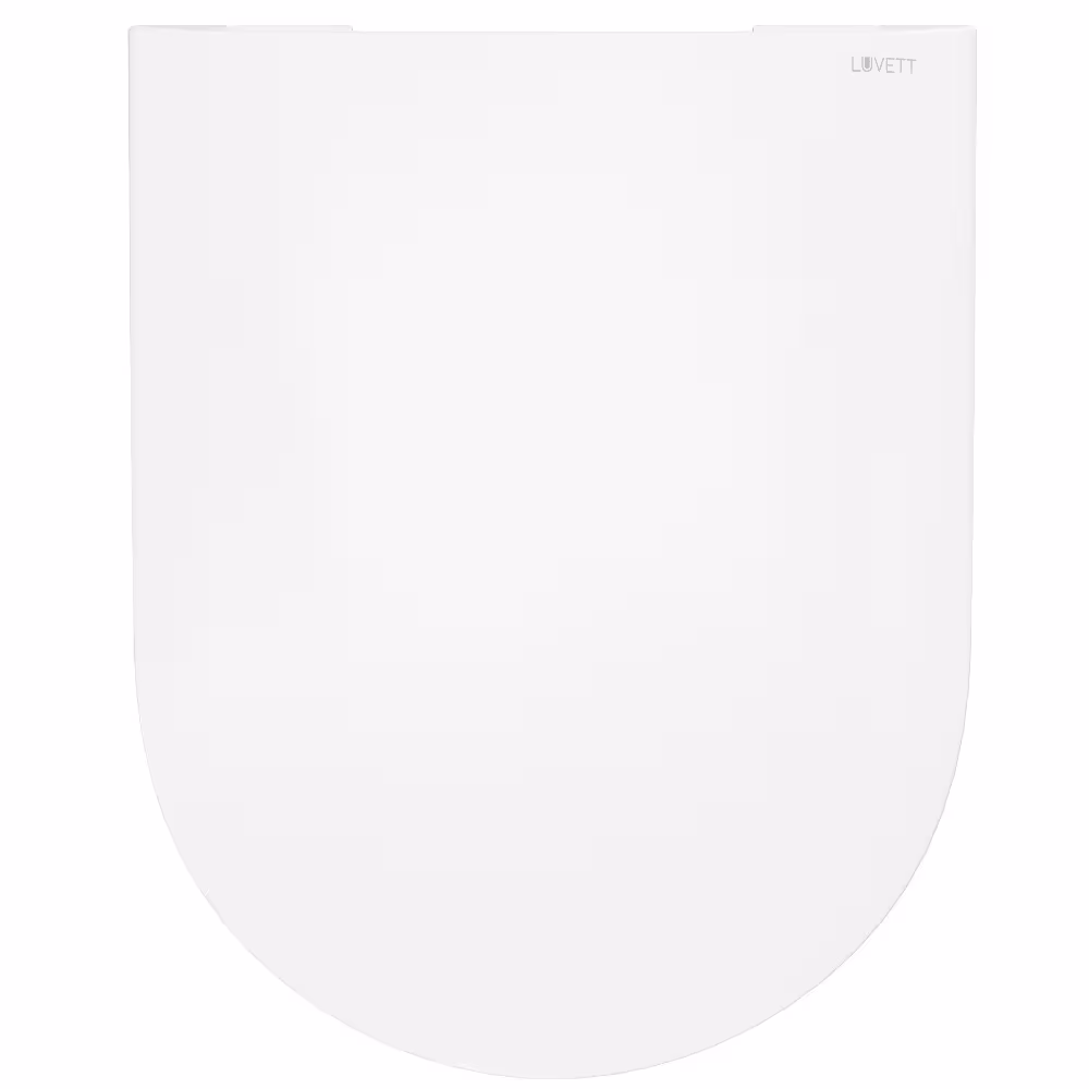 Abbildung Nr 19 des Artikels WC-Sitz D450 D-Form Weiß mit Absenkautomatik u.a. für Geberit Icon und 4U aus der Produktgruppe Badkeramik von der Marke LUVETT