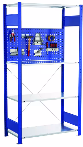 Lochplatten-Rückwand 500 x 1000 (H x B), RAL 5010 enzianblau aus der Kategorie Zubehör mit der Artikelnummer 35690-B