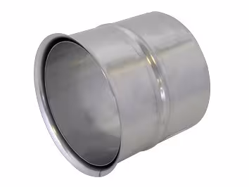 Einwandiges EW Wandfutter doppelt D300 Länge 130 mm aus der Kategorie Edelstahl Abgassystem einwandig mit der Artikelnr. 670922