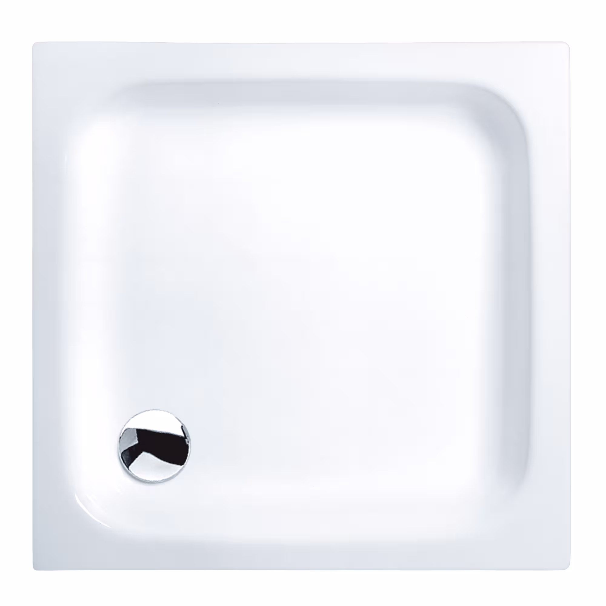 LUXOR Acryl-Super-Flach-Duschwanne 80 cm x 80 cm x 2,5 cm ohne Träger und Ablauf, weiß von der Marke sanicomfort Flach-Duschwannen "LUXOR" Typ Größe: 80 x 80 x 2,5 cm quadratisch aus der Kategorie Acryl Duschwannen mit der Artikelnr. 1739514