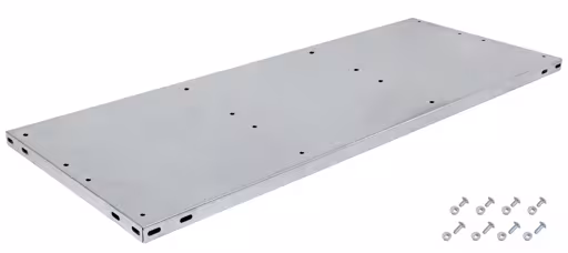 Zusatz-Fachboden BASIC70 900 x 350, verzinkt, inkl. 8 Schrauben + Muttern aus der Kategorie Zubehör mit der Artikelnummer 11414-A