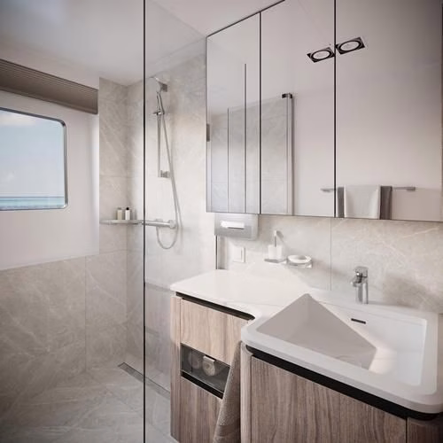 Detailbild 4038204 Hansgrohe Einhebel-Waschtischmischer VERNIS Blend 100 mit Zugstangen-Ablaufgarnitur 1 1/4 Zoll chrom