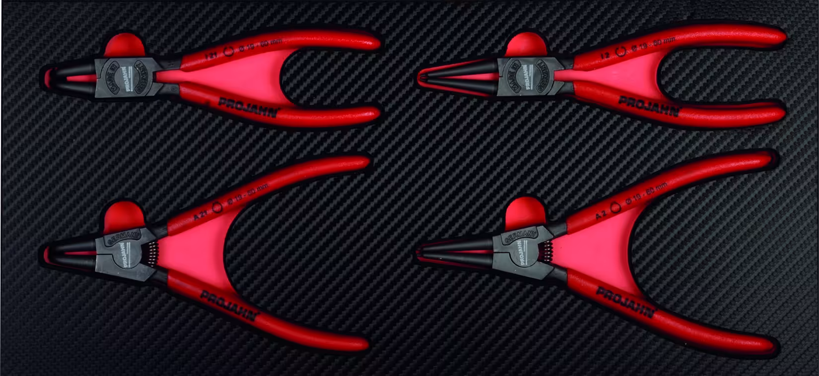 Einlage Sicherungsringzangen "Professional" Typ Variante: Sicherungsring-Zangen Einlage 4tlg "Professional" aus der Kategorie Ordnungssysteme & Werkstattwagen mit der Artikelnr. 5999-092