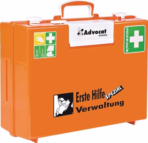 Detailbild 4078805 Erste Hilfe Koffer Advocat Verwaltung B400xH300xT150 circa mm orange SÖHNGEN