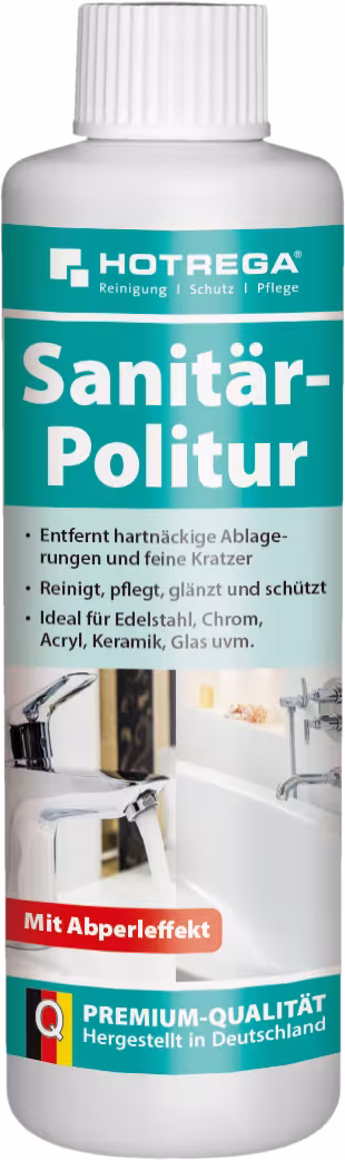 1Sanitär-Politur | HOTREGA® aus der Kategorie Sanitärreiniger mit der Artikelnummer H160471